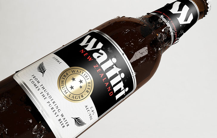 新西兰Waitiri Beer啤酒包装设计作品欣赏