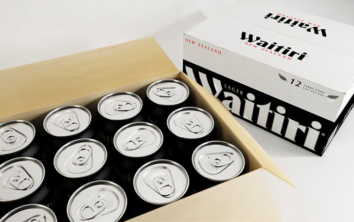 新西兰Waitiri Beer啤酒包装设计作品欣赏