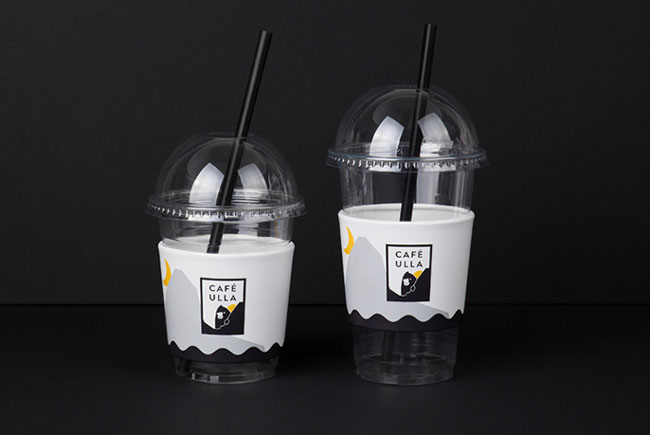 国外CAFE ULLA咖啡馆品牌形象设计