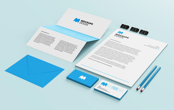 波兰Mockups Design VI基础部分模版设计