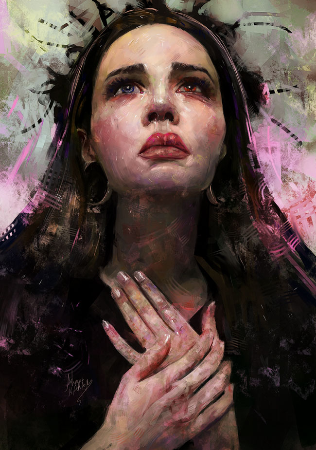 埃及设计师Ahmed Karam最新人物插画设计