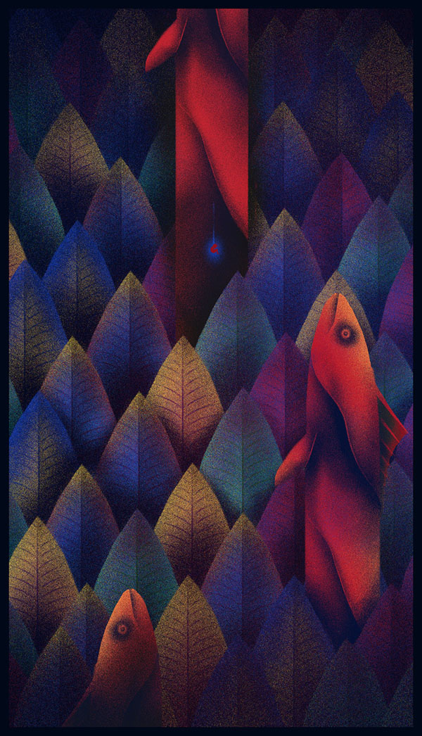 MOTHER主题概念插画设计