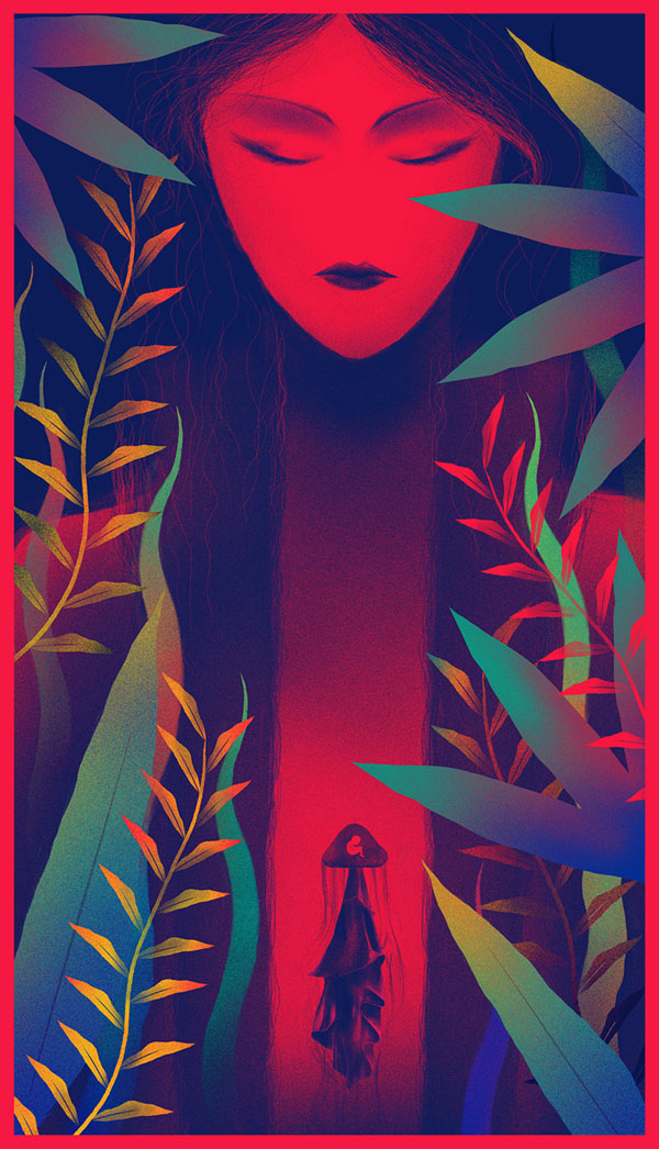 MOTHER主题概念插画设计