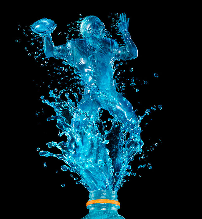 功能饮料Gatorade佳得乐运动主题视觉设计欣赏