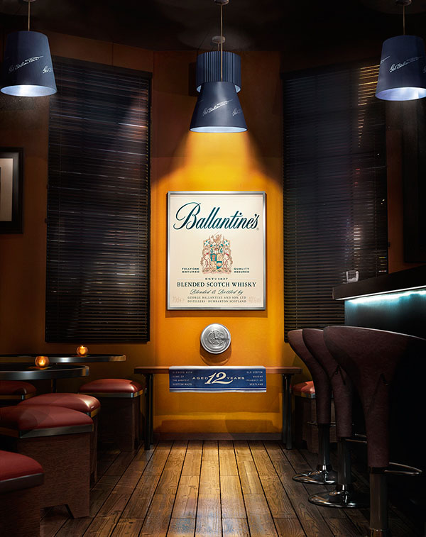 Ballantines苏格兰威士忌系列创意设计