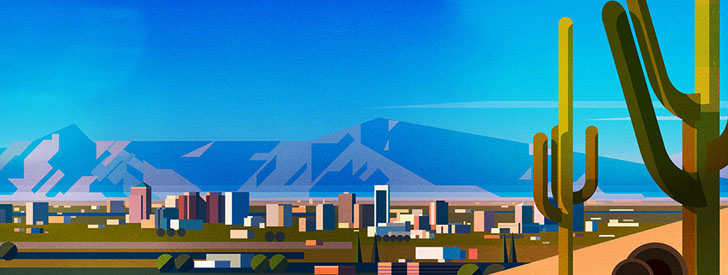 33张英国James Gilleard城市插画设计