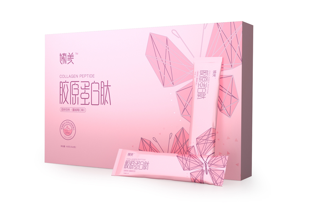 胶原蛋白肽包装设计 胶原蛋白包装设计 胶原蛋白礼盒包装设计