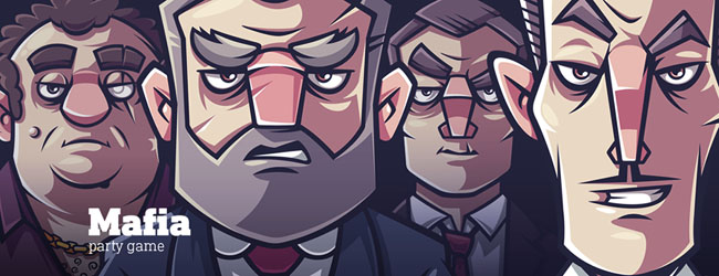 party game游戏角色插画设计