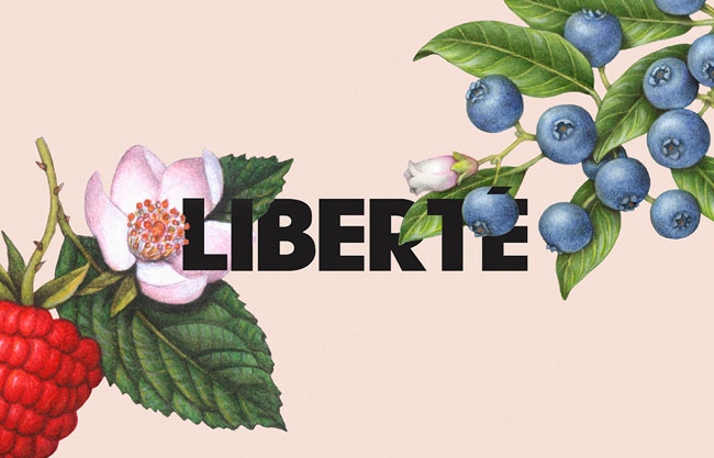 LIBERTE有机酸奶包装设计欣赏