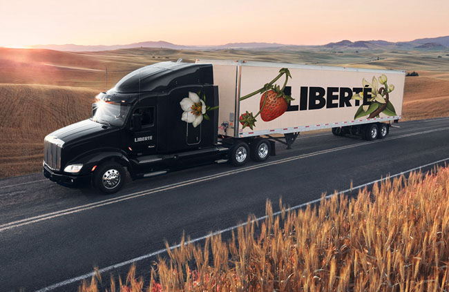 LIBERTE有机酸奶包装设计欣赏