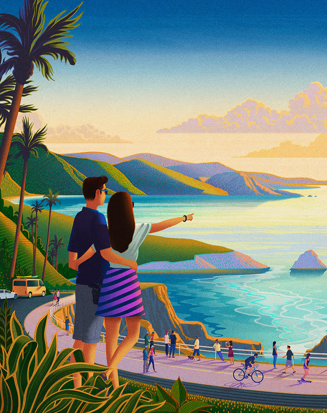 英国Sam Chivers 2018春季插画作品