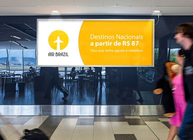 Air Brazil巴西航空公司品牌形象设计