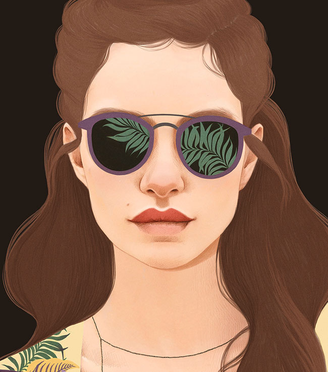 西班牙Mercedes deBellard时尚人物插画作品