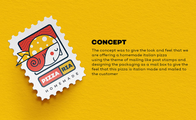 PIZZARIA披萨店品牌vi计欣赏