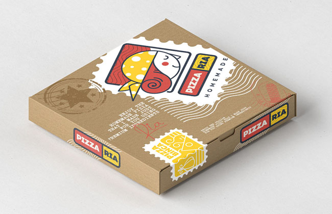 PIZZARIA披萨店品牌vi计欣赏