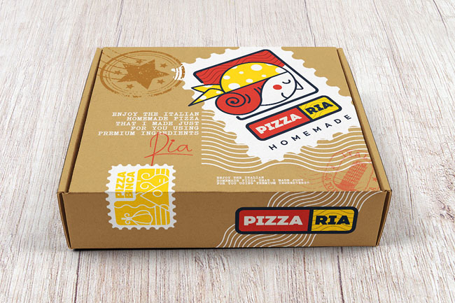PIZZARIA披萨店品牌vi计欣赏