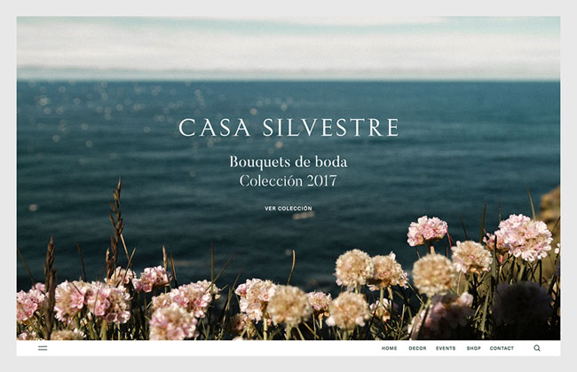 Casa Silvestre浪漫花店品牌形象设计