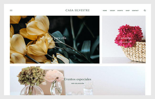 Casa Silvestre浪漫花店品牌形象设计