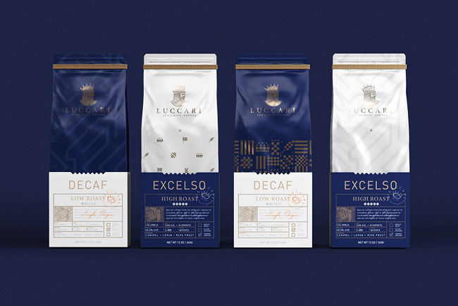 50P Luccari咖啡馆品牌vi设计