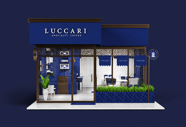 50P Luccari咖啡馆品牌vi设计