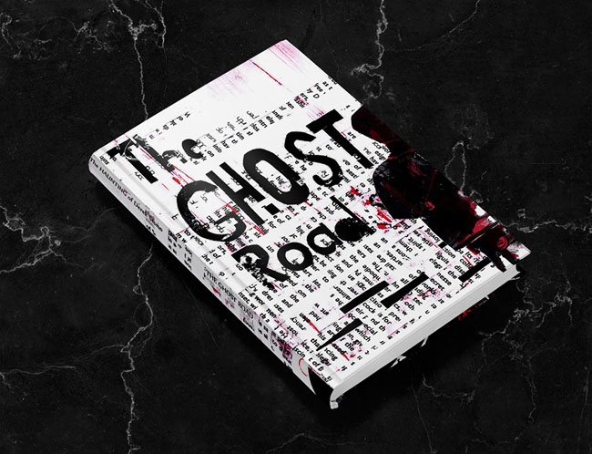 《the ghost road》恐怖故事书封面设计欣赏