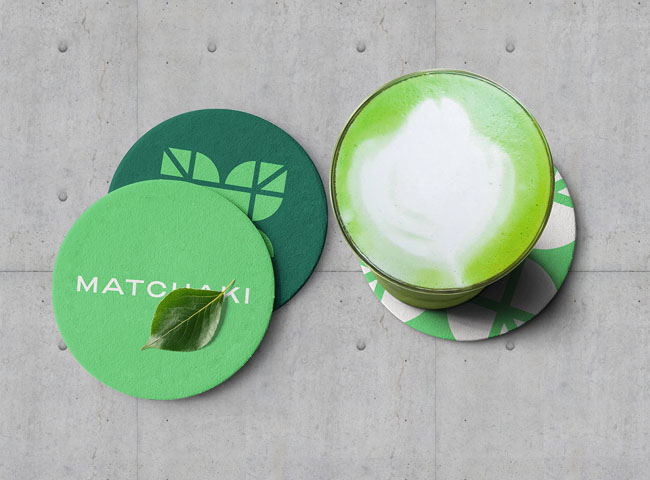 Matchaki绿茶抹茶品牌vi形象设计