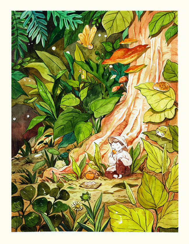 越南Killien Huynh漂亮的插画设计欣赏