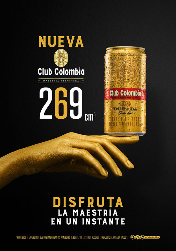 Club Colombia啤酒海报设计