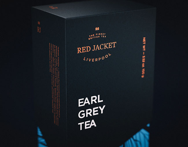俄罗斯Red Jacket茶叶包装设计欣赏