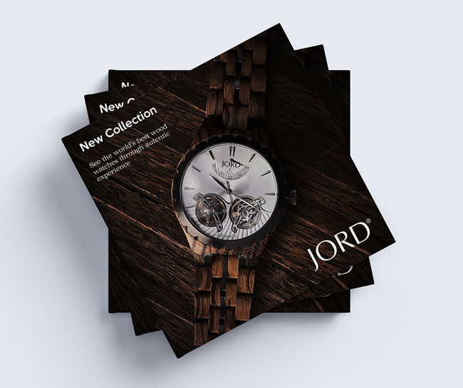 JORD腕表品牌目录画册设计欣赏
