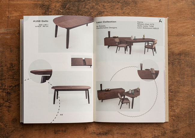 Anesis家具品牌2018产品目录画册设计欣赏