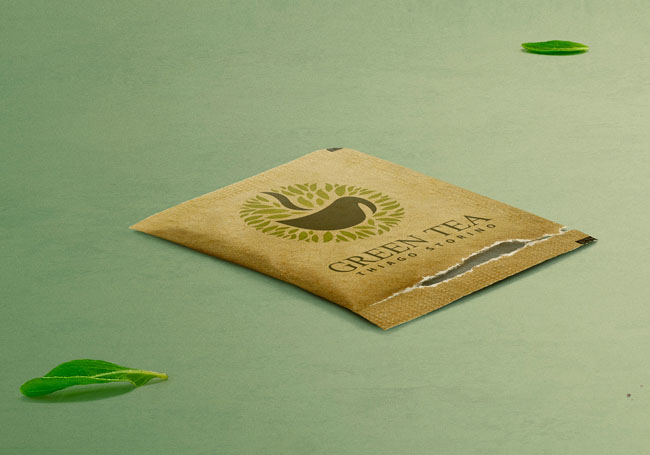 Green Tea茶品牌数码合成设计欣赏