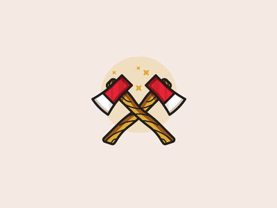 21款斧头元素logo设计作品