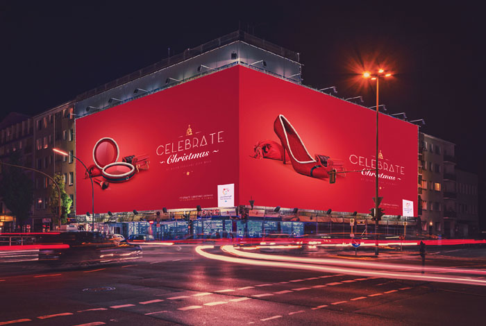 Cairo Festival City购物中心圣诞平面广告