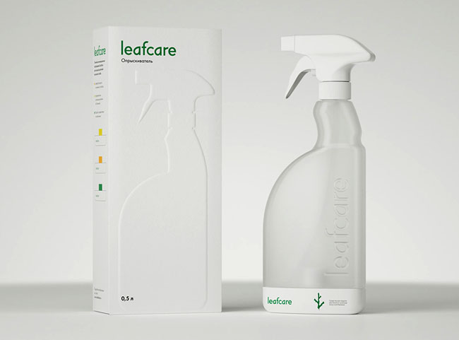 Leafcare植物护理产品系列包装设计作品