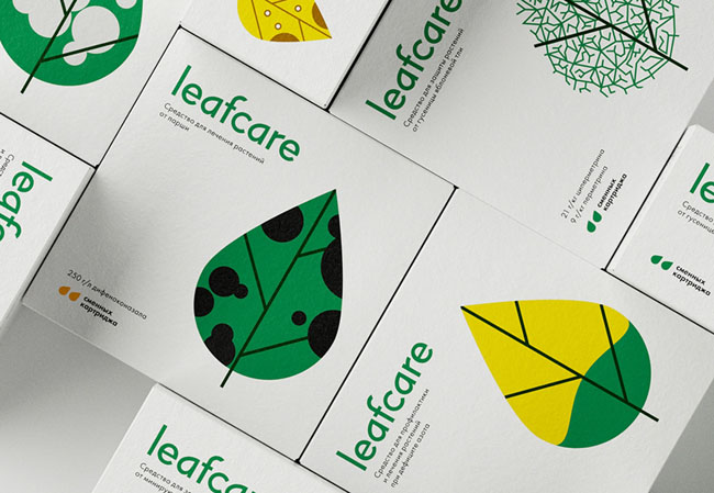 Leafcare植物护理产品系列包装设计作品