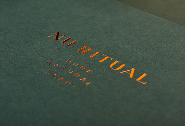 国外精美的Nu Ritual肥皂品牌形象设计
