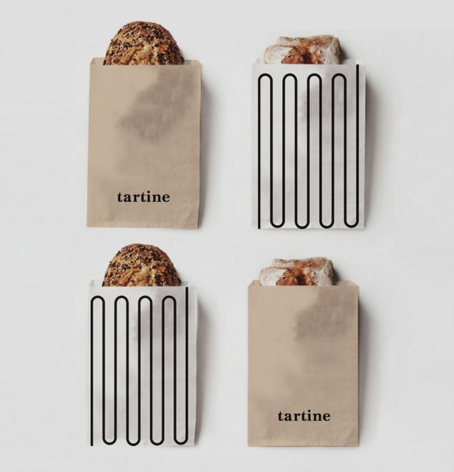 Tartine面包店品牌形象vi设计