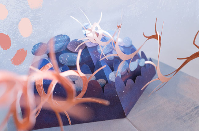 俄罗斯Mary Komary弹出式立体创意书籍设计作品