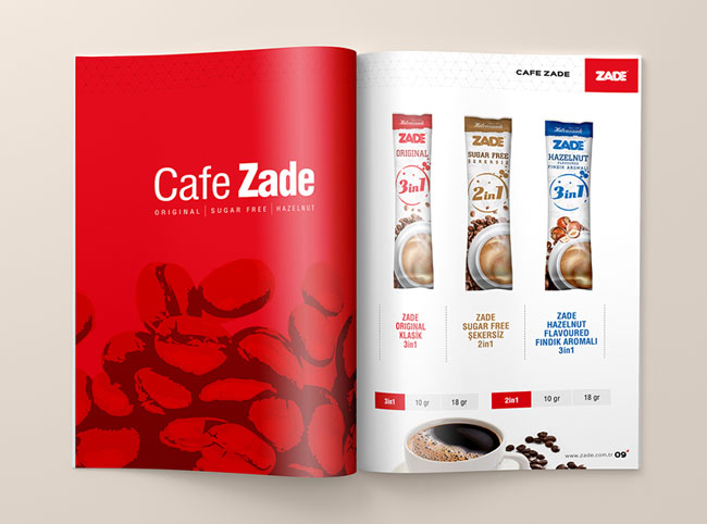 ZADE食品品牌目录画册设计欣赏