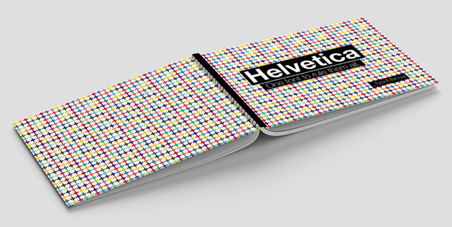 国外Helvetica字体手册版式设计作品