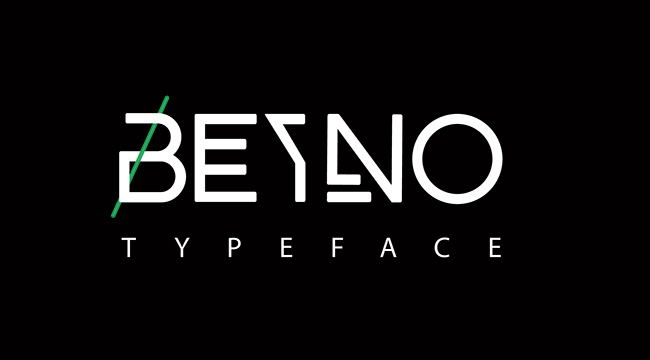 BEYNO创意英文字体设计