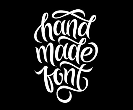 30款HandMadeFont字体设计作品(四)手绘字体01