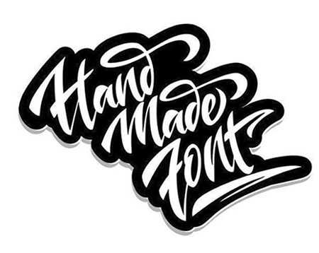 30款HandMadeFont字体设计作品（四）手绘字体02