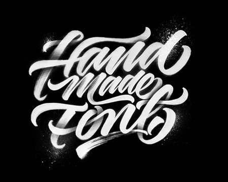30款HandMadeFont字体设计作品（四）手绘字体02