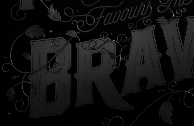 漂亮的Fortune Brave字体设计分享