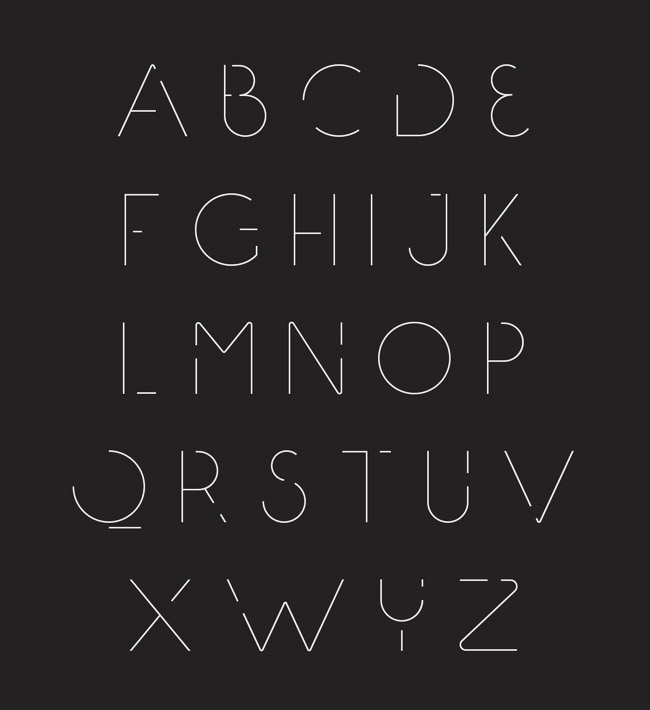 优美的Speck英文字体设计