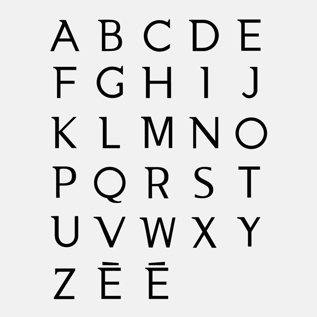 美观实用的NOOA英文字体设计