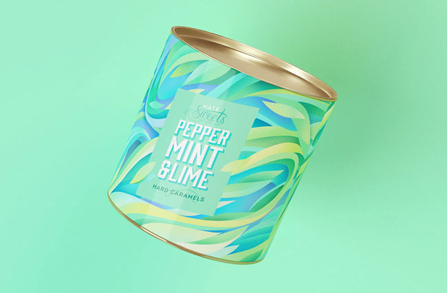 靓丽的MATE SWEETS糖果包装设计欣赏