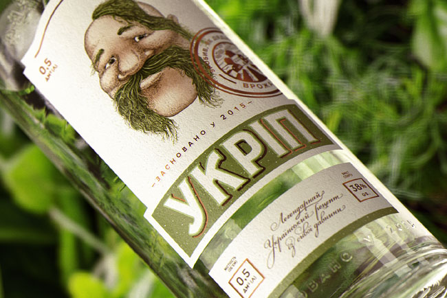国外有趣的Uncle''s Vodka伏特加包装设计